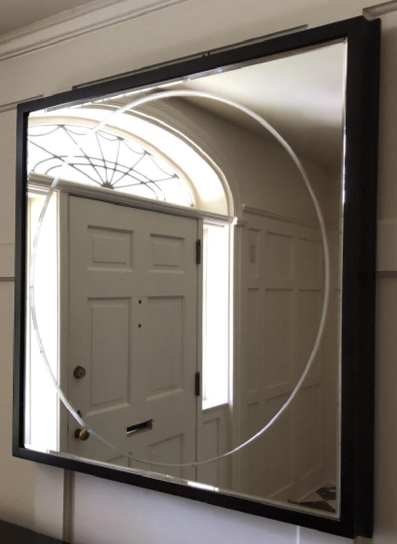 Barbara Barry Framed, Beveled and Etched Mirror (1 of 4)
