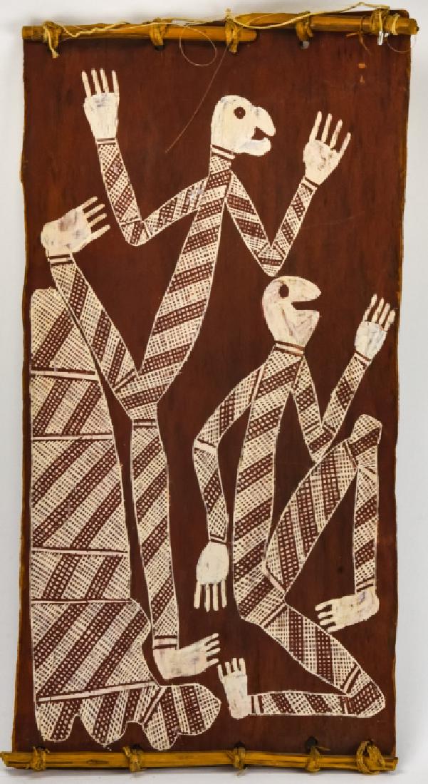 Aboriginal Bark Painting by Dirdi, Australia (1 of 11)