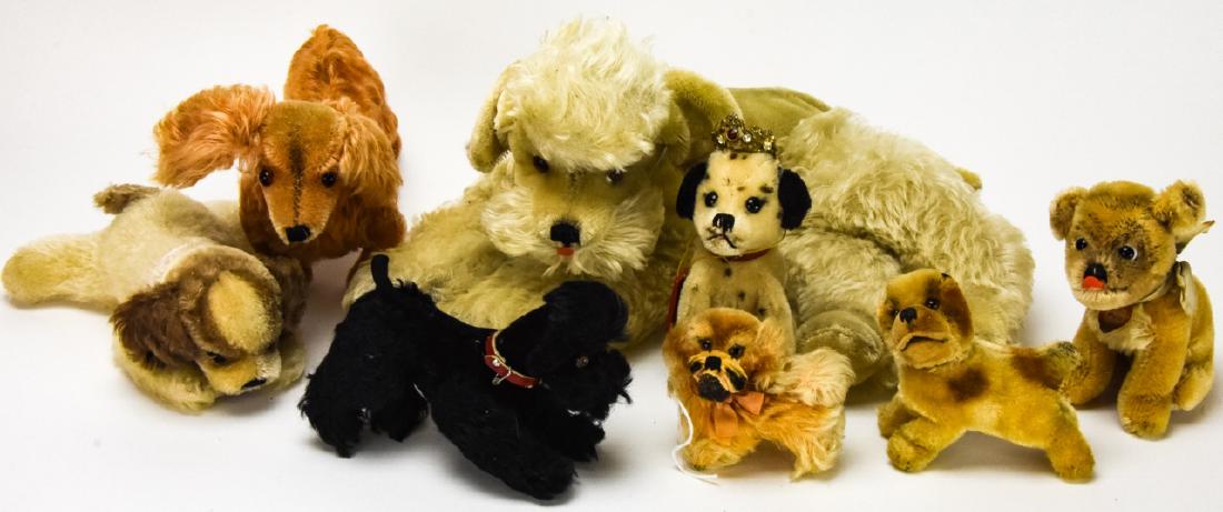 Collection Vintage Steiff Dog and Puppy Plush (1 of 9)