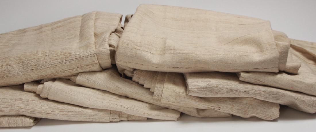 8 Dreamweavers Raw Silk Wheat Window Curtains (1 of 4)