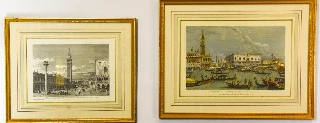 2 Framed European Engravings (1 of 7)