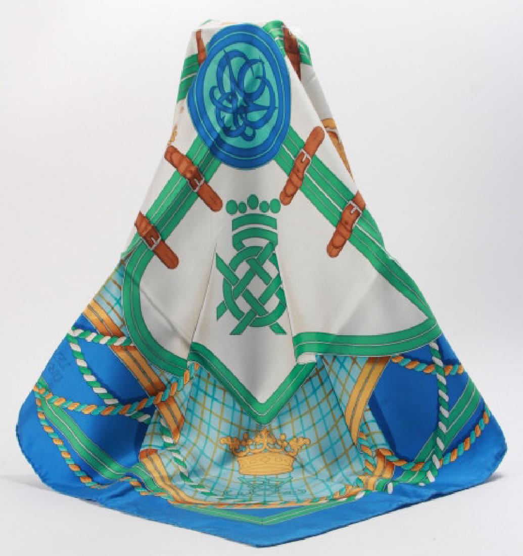 Hermes Grande Tenue Silk Scarf w Original Box (1 of 5)