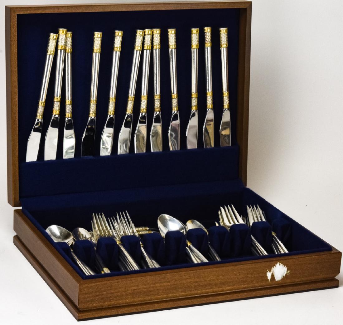 Wallace Sterling Silver Flatware Aegean Weave (1 of 6)