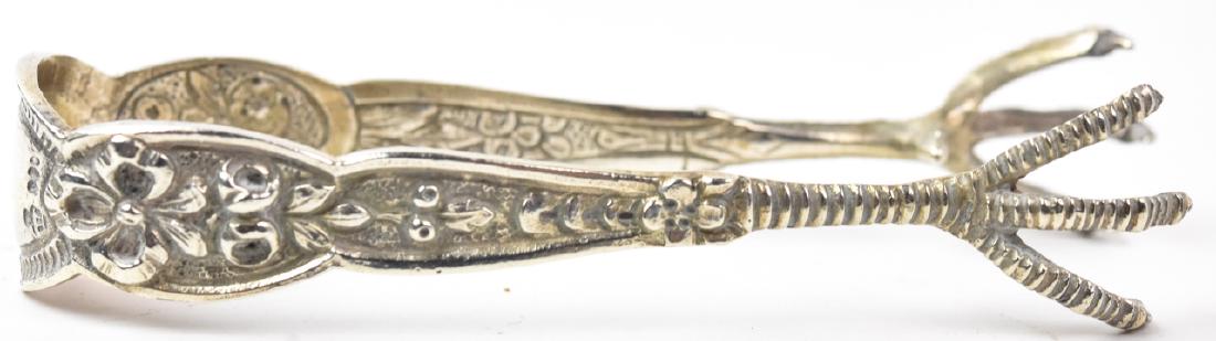 Antique Continental 800 Silver Talon Sugar Tongs (1 of 9)