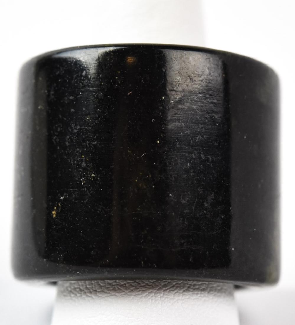 Large Scale Chinese Hardstone Archer's Ring (1 of 6)