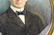 Antique Early 20th C Portrait Miniature of a Man - 6