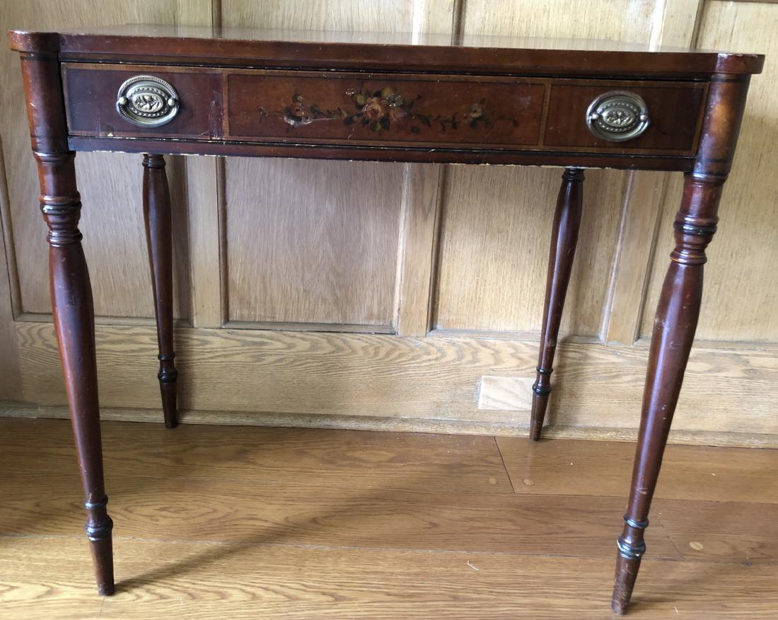 John Widdicomb Co. Hand Painted Console Table (1 of 3)