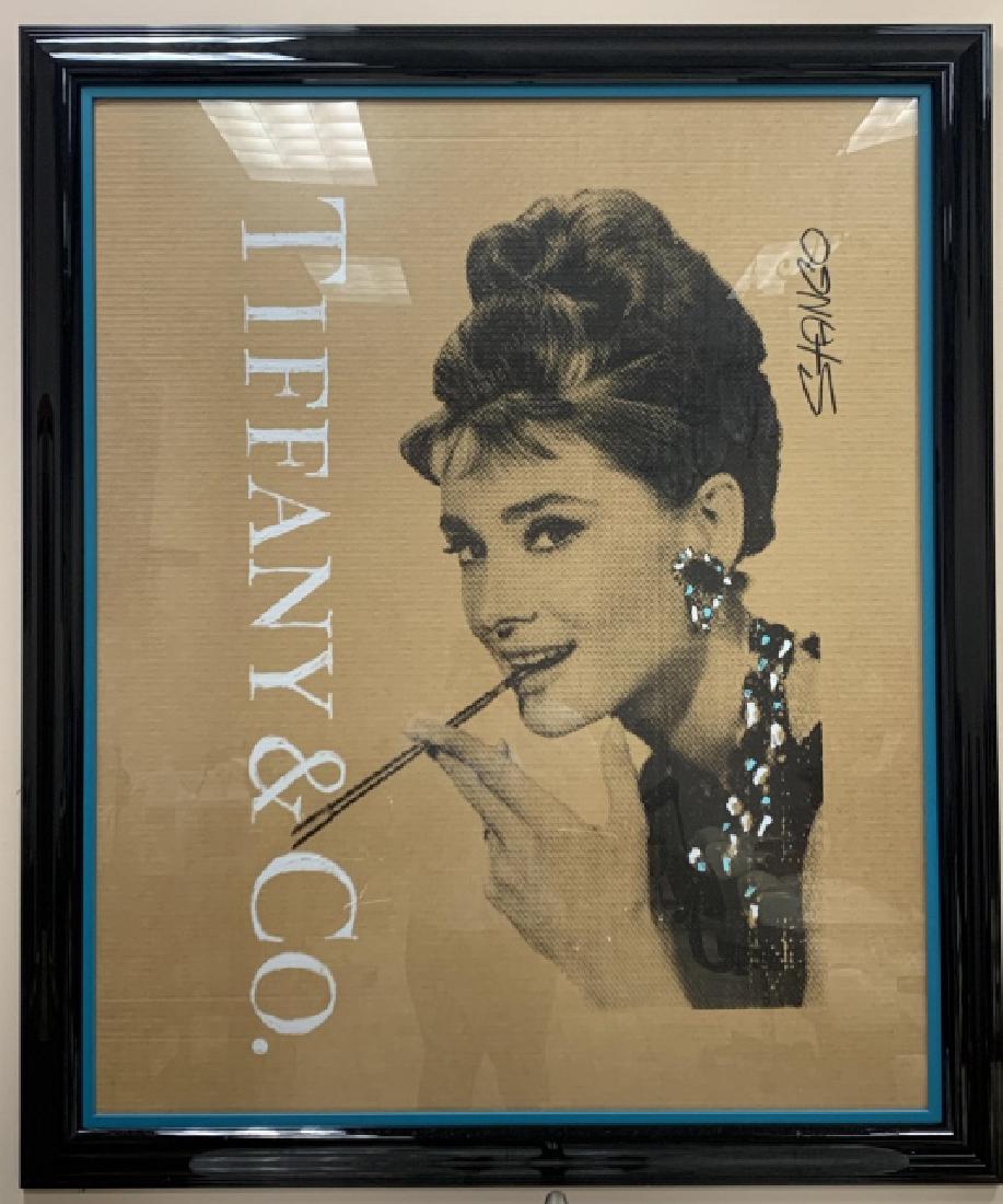 Tiffany & Co Audrey Hepburn Painting by Shango (1 of 5)