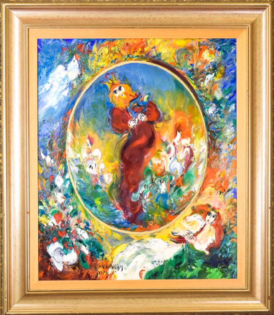 Ben Avram Biblical Motif Oil Painting (1 of 9)