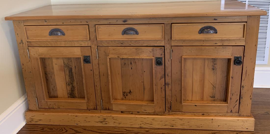 Pine Console Table / Buffet (1 of 5)