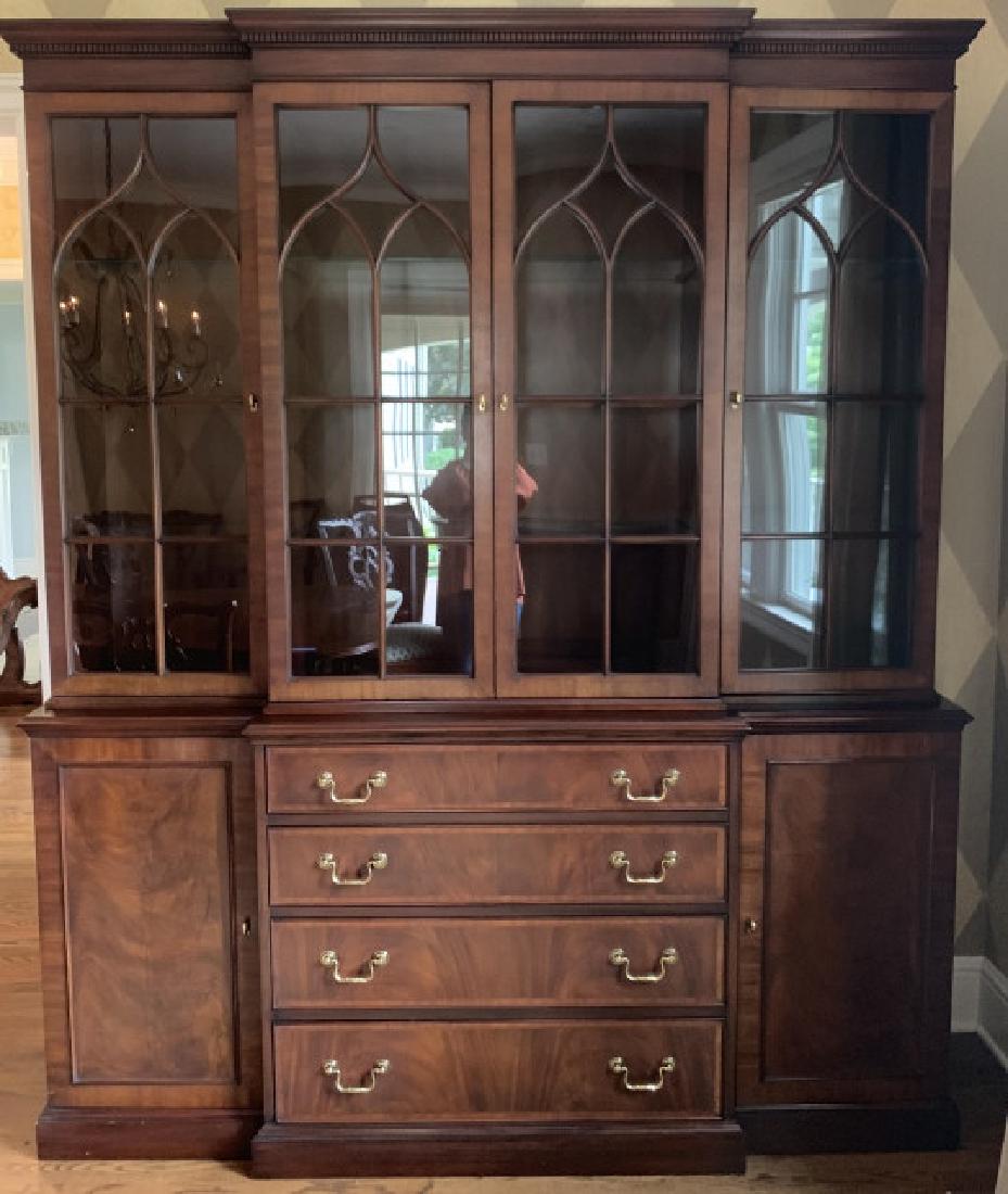 Henkel Harris Adams Brothers Style Breakfront (1 of 6)