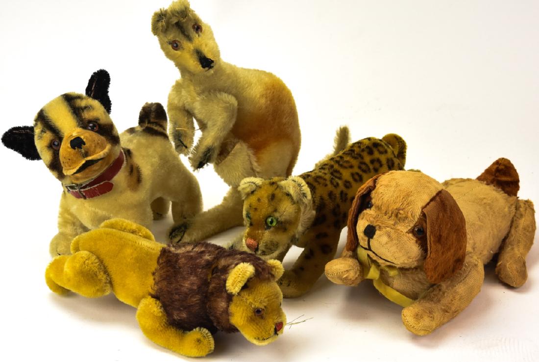 Antique Toys - German Steiff Stuffed Animals (1 of 6)