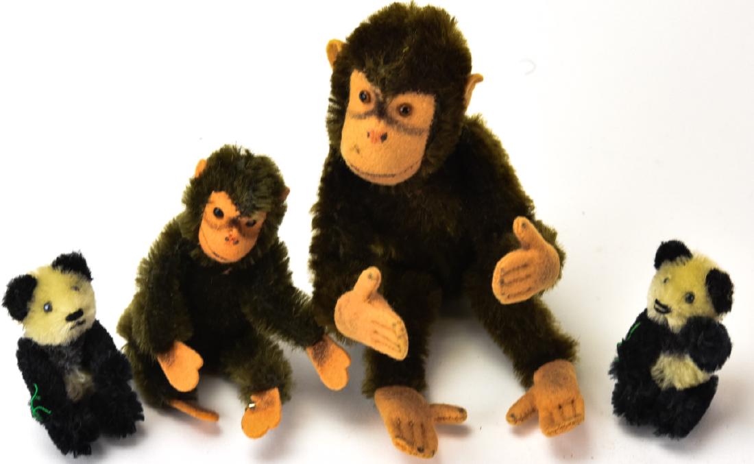 Antique Toys - German Steiff Bears & Monkeys (1 of 9)