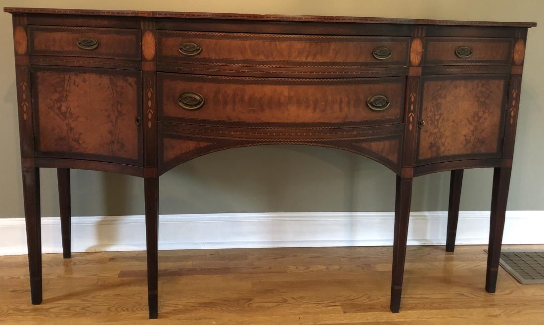 Antique English Hepplewhite Style Server (1 of 10)