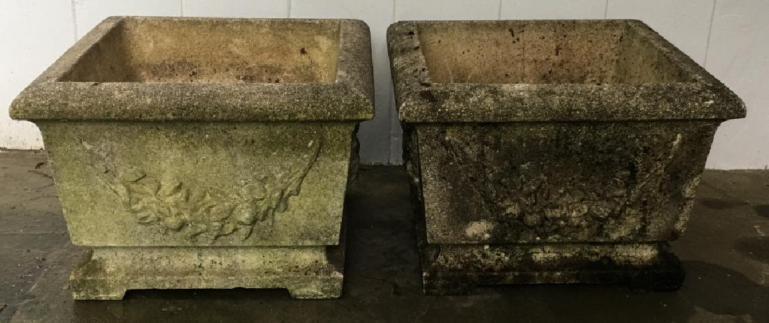 2 Composite Stone Outdoor Planters (1 of 5)