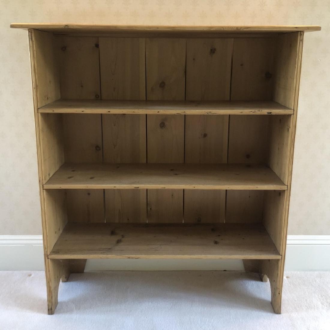 Country Pine  3 Shelf Bookcase (1 of 5)