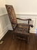 Antique Baroque Revival Arm Chair w Tapestry Seat - 2