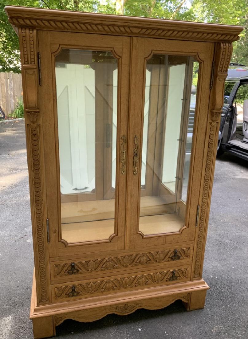 Glass Front Vitrine / Display Curio Cabinet (1 of 9)