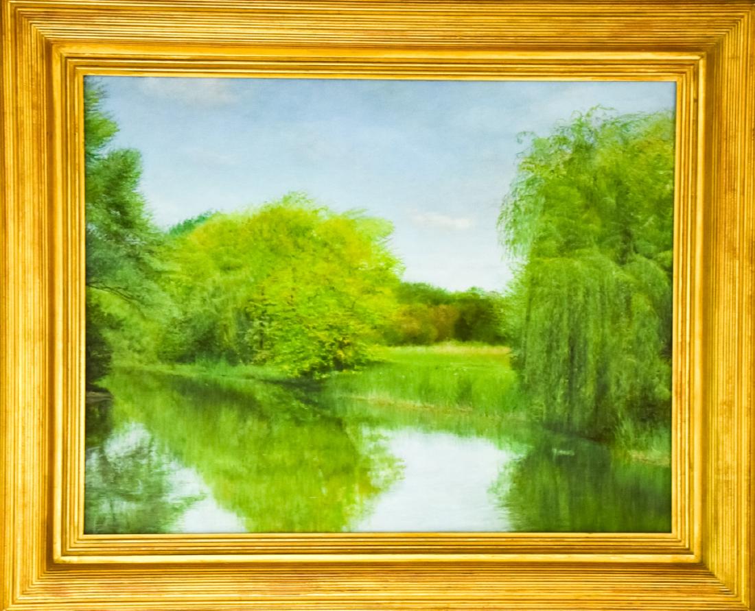 Ben Whitehouse Framed Landscape Oil Painting (1 of 10)