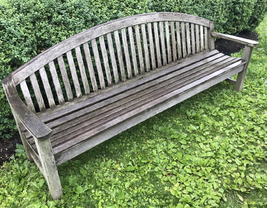 Smith & Hawkin Large Teak Wood Garden Bench (1 of 6)