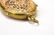 Antique 19th C Cased Gold & Enamel Locket Pendant - 3