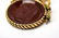 Antique 19th C 10kt Gold Cameo Necklace Pendant - 4
