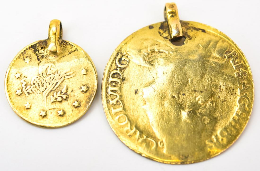 Antique Middle Eastern & Austrian Coin Pendants (1 of 5)
