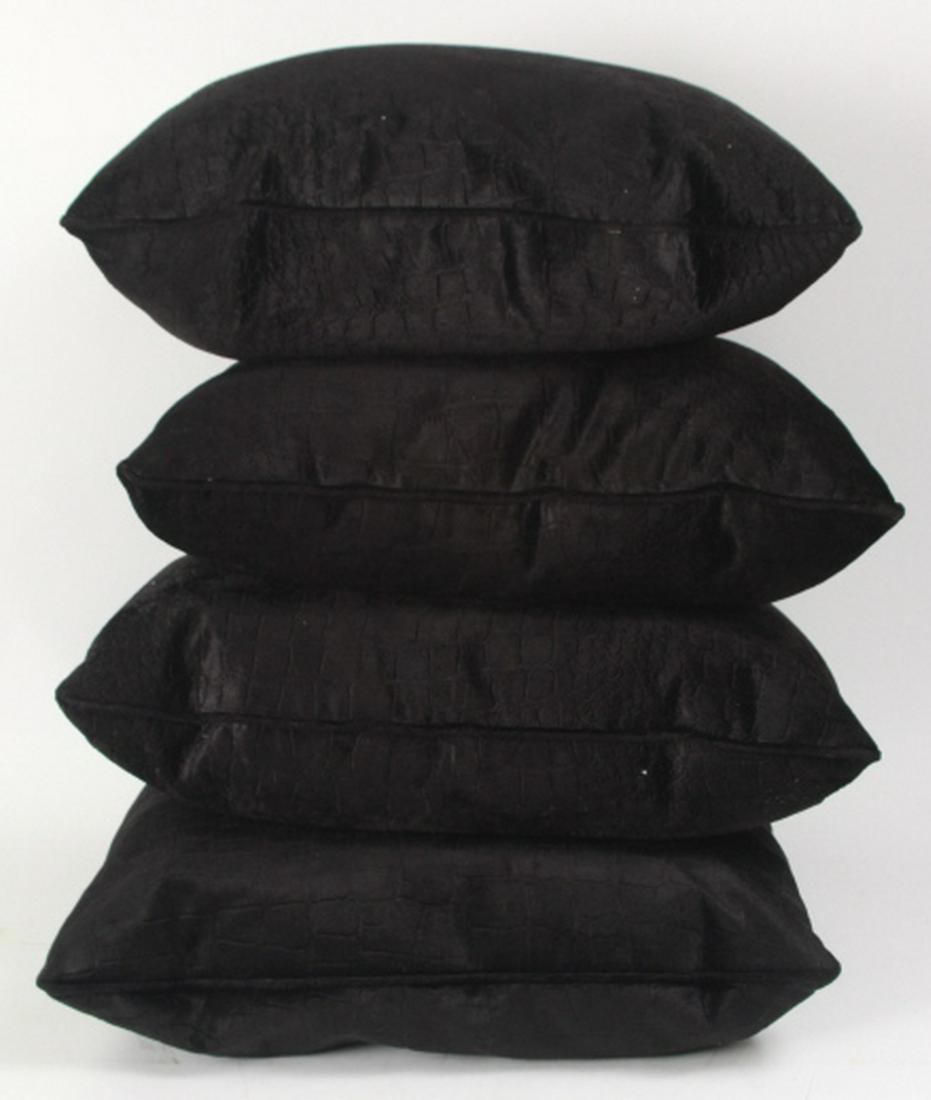 4 Down Filled Custom Designer Throw Pillows (1 of 5)