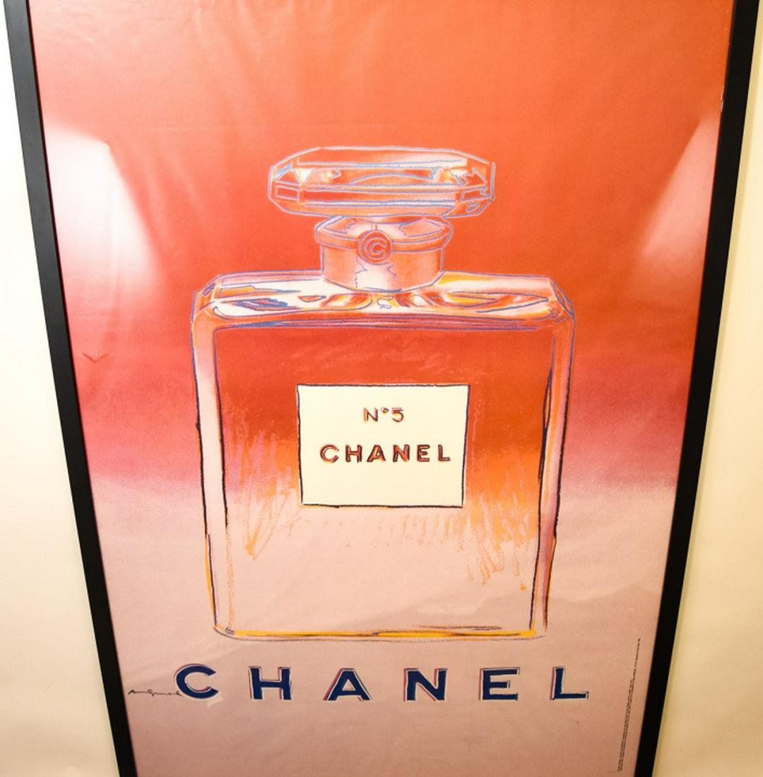 Vintage Chanel No. 5 Andy Warhol for Chanel Poster (1 of 10)