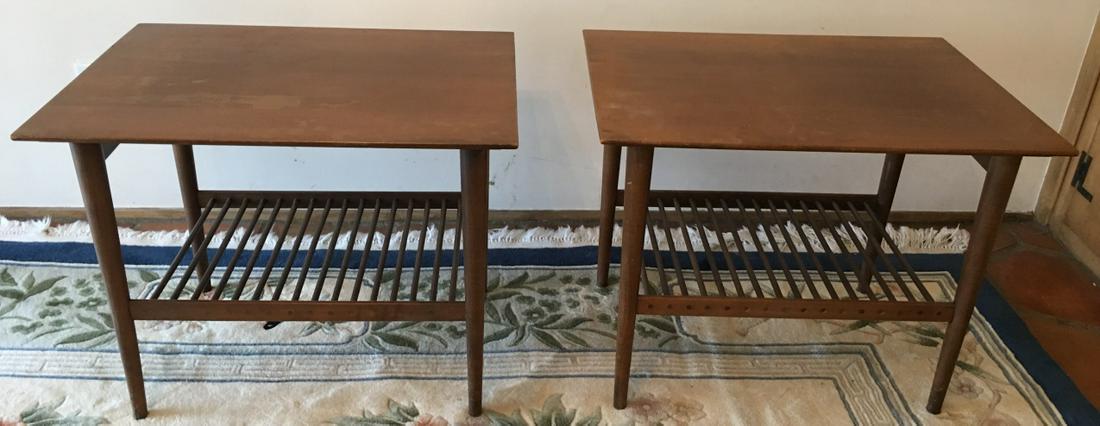 2 Mid Century Modern Side / End Tables (1 of 6)