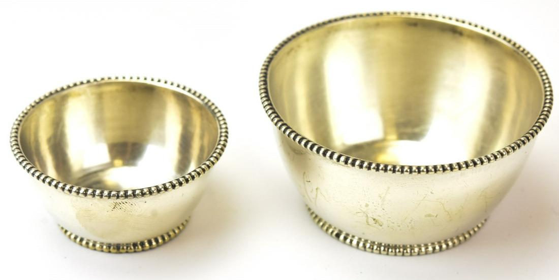 Antique Austrian Silver Nesting Condiment Bowls (1 of 9)