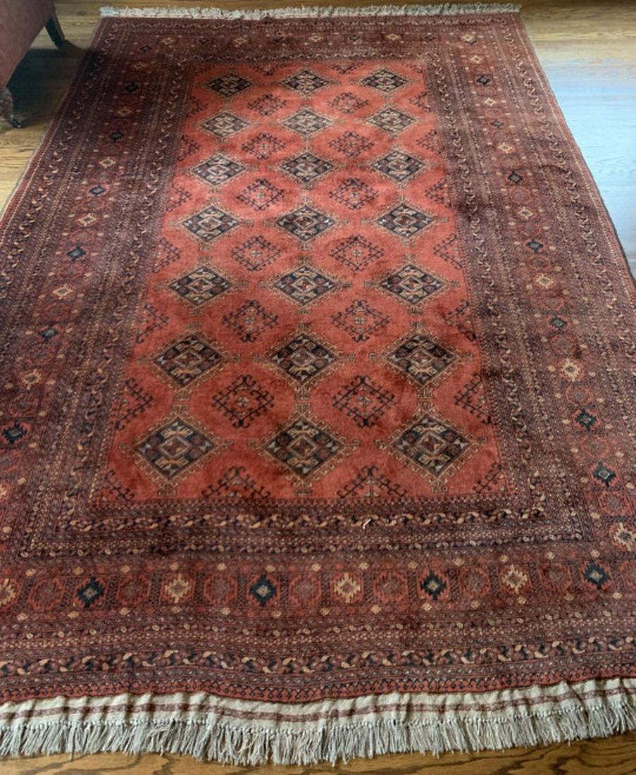 Antique Iranian Hand Knotted Wool Rug (1 of 8)