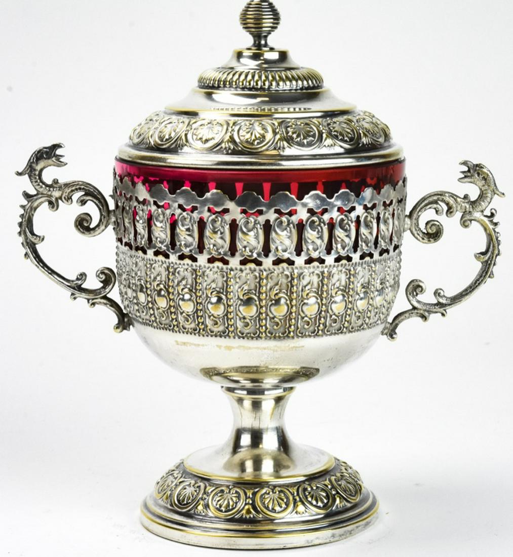 Argentor ZG Silver Plated Covered Compote (1 of 6)