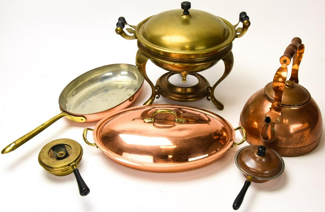 Collection Copper and Brass Serve Ware (1 of 8)