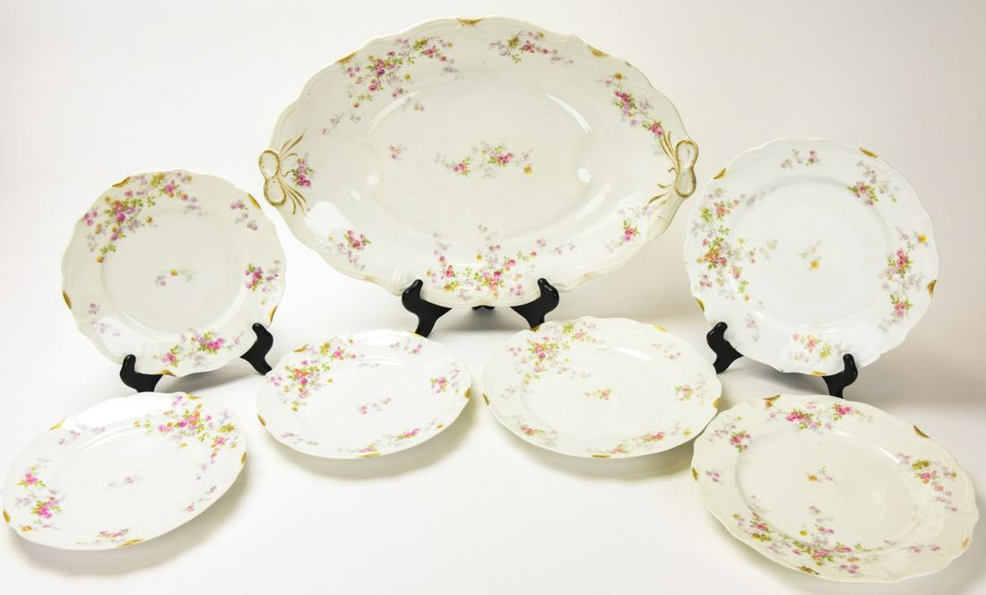6 Limoges France Depose Plates & Platter (1 of 9)