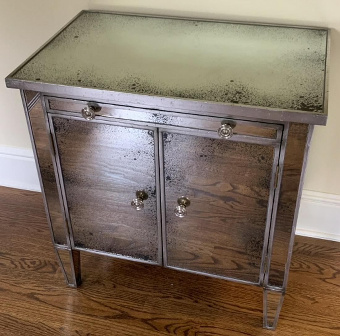 John Richard Mirrored Night Stand (1 of 7)