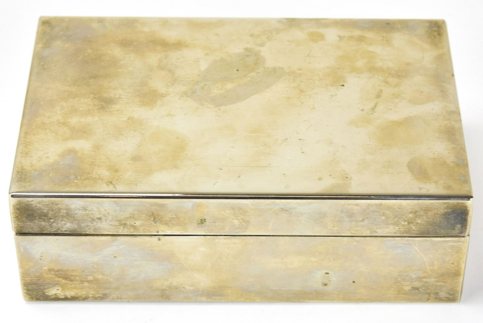 Silver Plate Hinged Box with Lid (1 of 6)