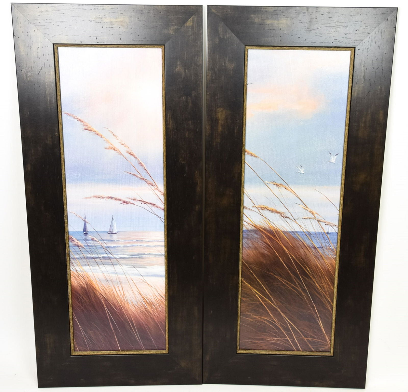 Pair Seascape / Nautical Wall Plaques / Panels (1 of 7)