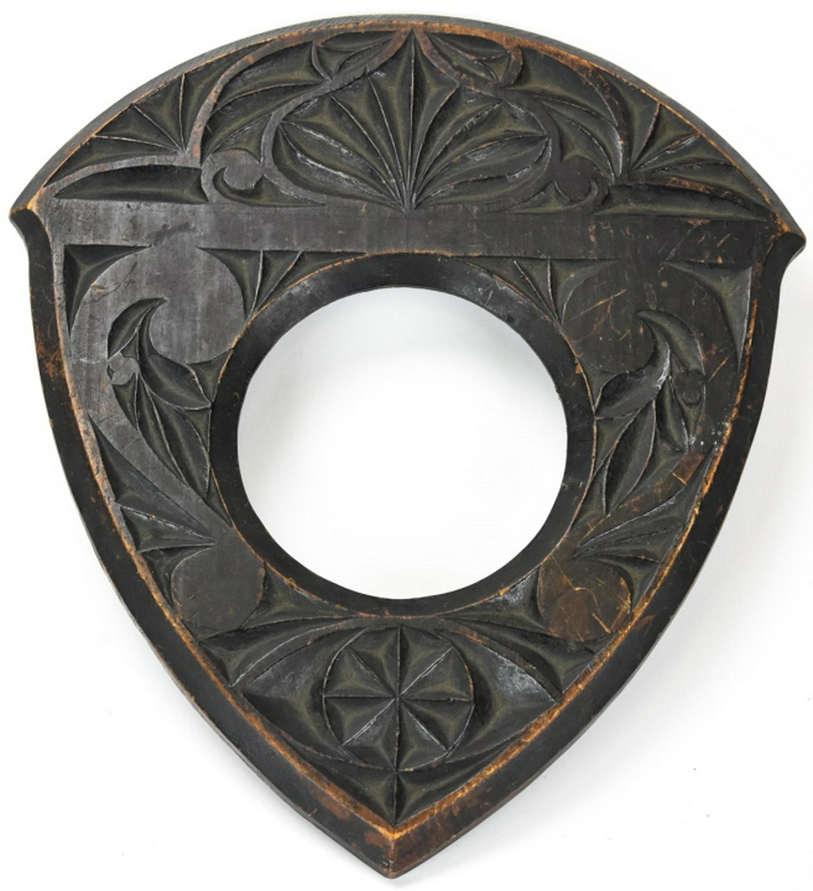 Antique 19th C Black Forest Style Carved Frame (1 of 6)