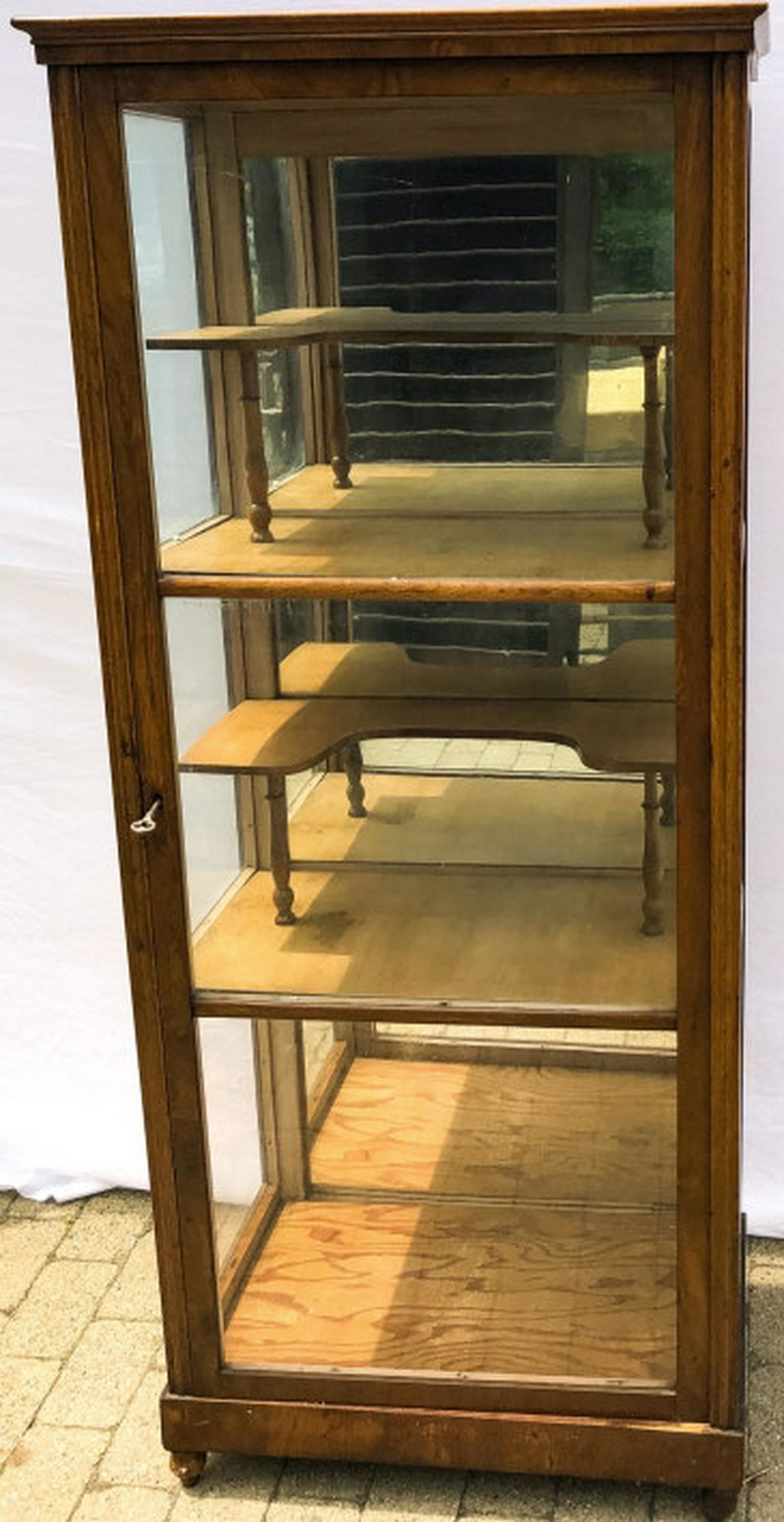 Vintage Glass Front Display Cabinet (1 of 9)