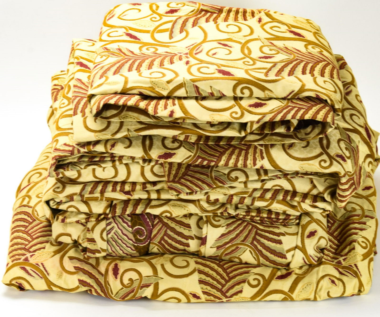 6 Tapestry Art Deco Style Drapes / Window Panels (1 of 10)