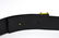 Vintage Gucci Black Leather & Brass Belt - 2