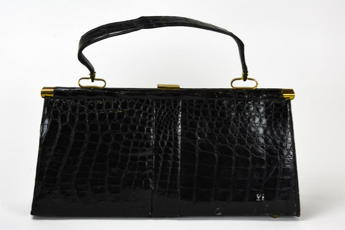 genuine alligator purse