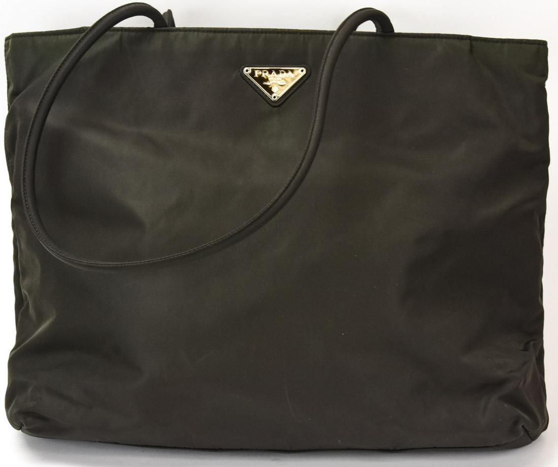 prada vinyl bag