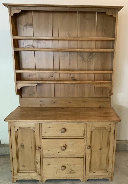 Antique 19th C Pine Welsh Dresser / Hutch (1 of 9)