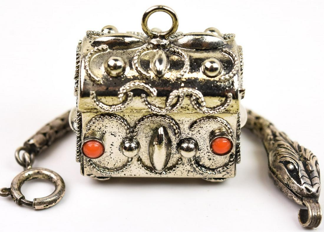 Vintage Charms / Treasure Chest & Snake (1 of 7)