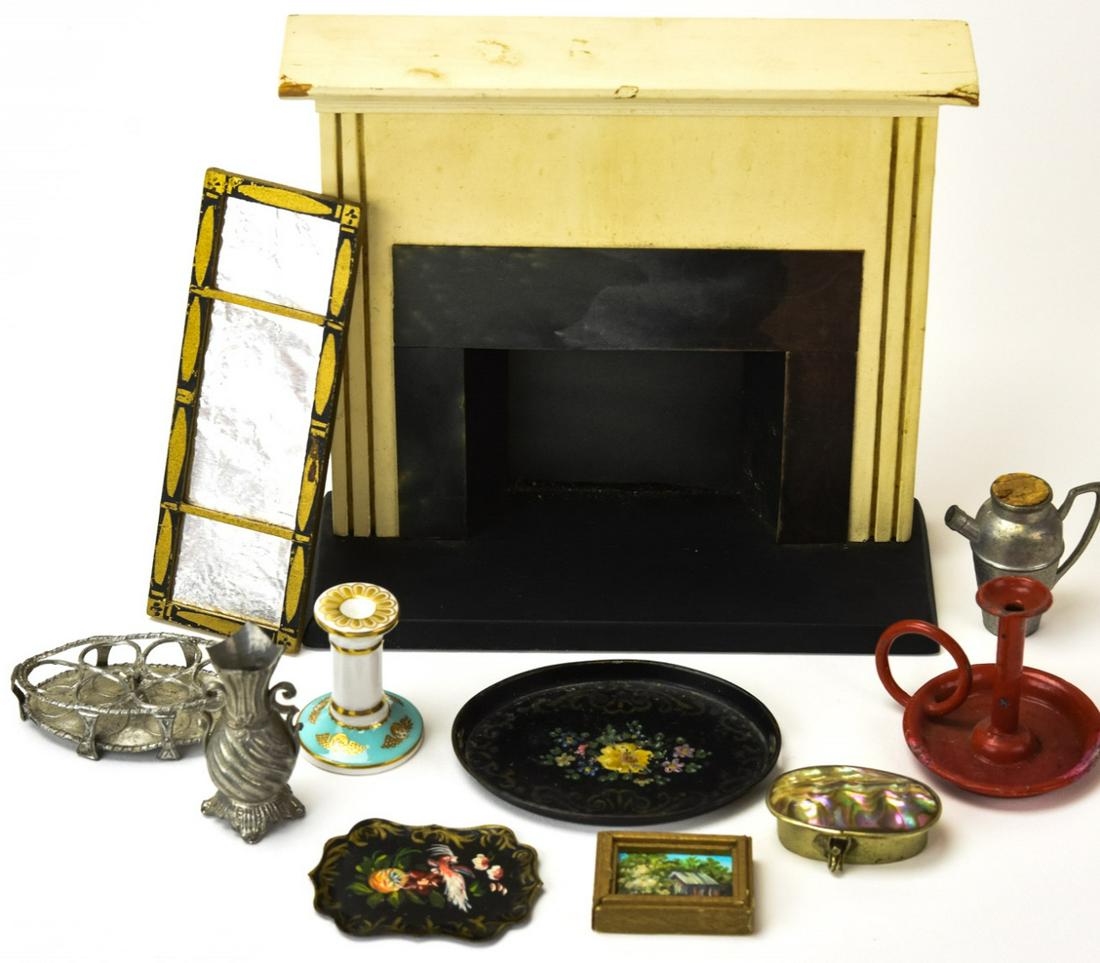 antique doll house furniture