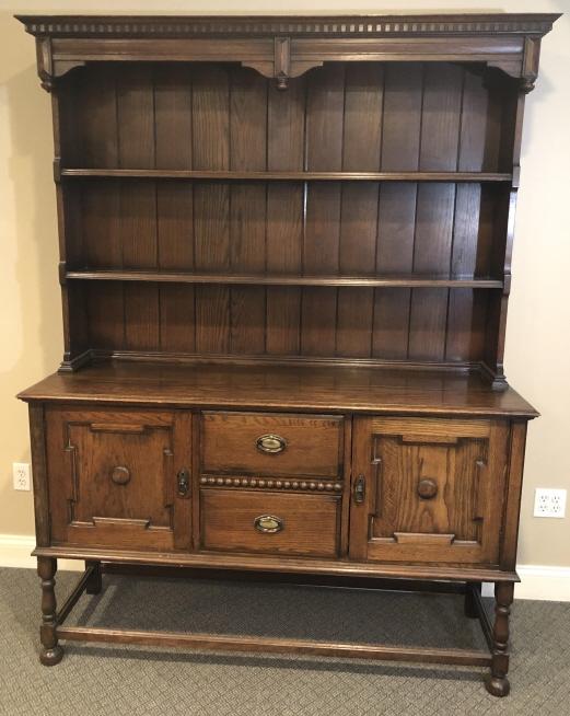Antique Welsh Oak Cupboard Base Dresser Cabinet Sep 22 2019