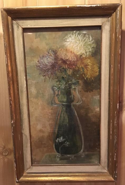Oil Painting Impressionist Style Floral Still Life (1 of 6)