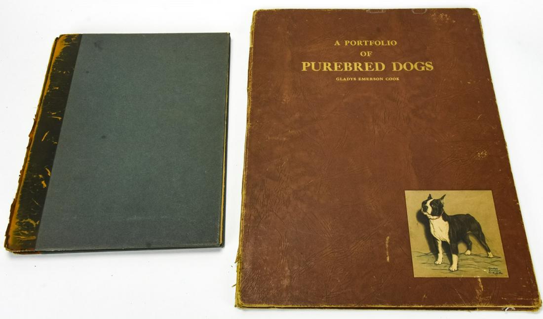Collection of Antique Prints of Portraits of Dogs (1 of 7)